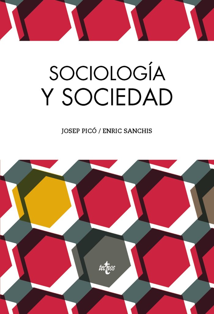 Sociología y sociedad, de Picó, Josep | portada del libro