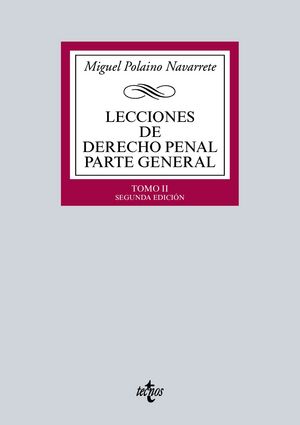 Lecciones de Derecho Penal Parte general, de POLAINO NAVARRETE, MIGUEL | portada del libro