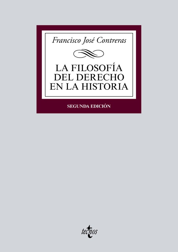La Filosofía del Derecho en la Historia, de Contreras, Francisco José | portada del libro