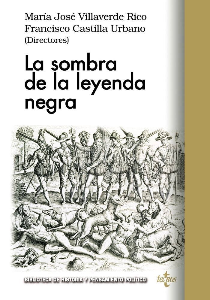 La sombra de la leyenda negra, de Villaverde Rico, María José | portada del libro