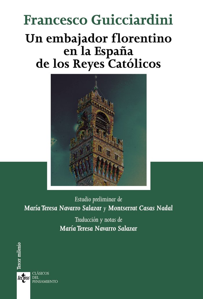 Un embajador florentino en la España de los Reyes Católicos, de Giurcciardini, Francesco | portada del libro