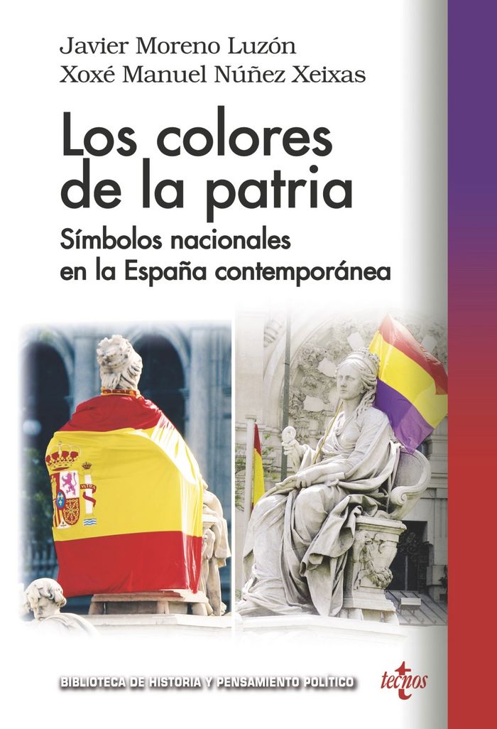 Los colores de la patria, de Moreno Luzón, Javier | portada del libro