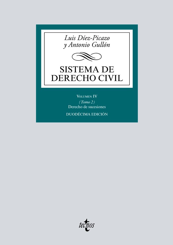 Sistema de Derecho Civil, de Díez-Picazo, Luis | portada del libro