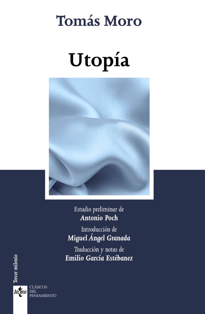 Utopía, de Moro, Tomás | portada del libro