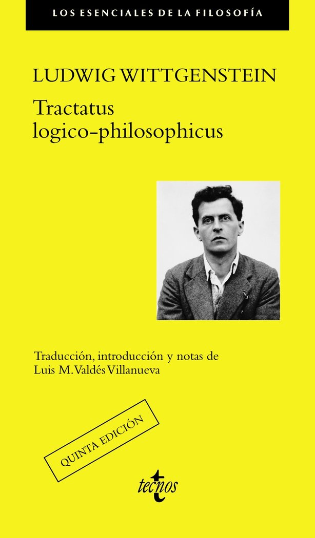 Tractatus logico-philosophicus, de Wittgenstein, Ludwig | portada del libro