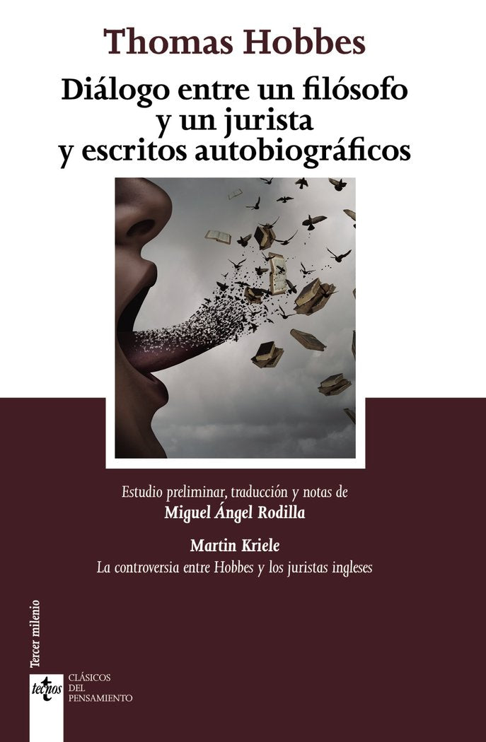 Diálogo entre un filósofo y un jurista y escritos autobiográficos, de Hobbes, Thomas | portada del libro