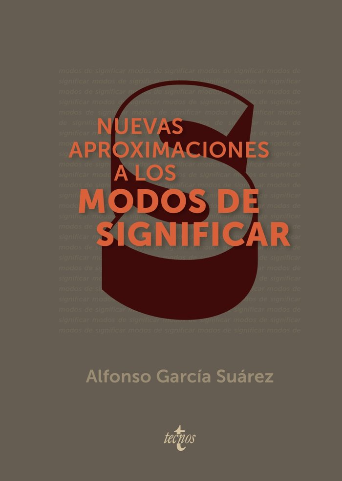 Nuevas aproximaciones a los modos de significar, de García Suarez, Alfonso | portada del libro