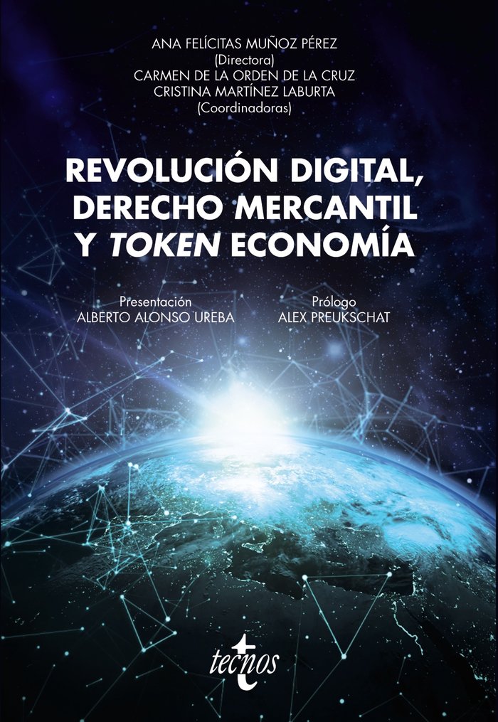 Revolución digital, Derecho mercantil y Token economía, de Muñoz Pérez, Ana Felicitas | portada del libro