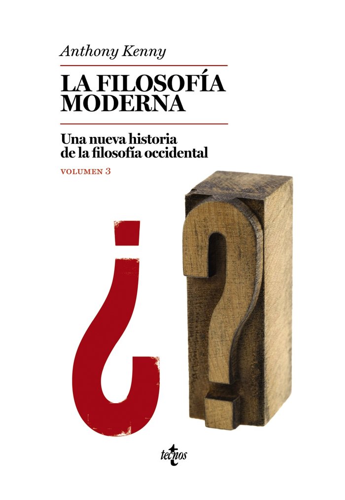 La filosofía moderna, de Kenny, Anthony | portada del libro