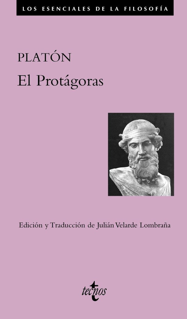 El Protágoras, de Platón | portada del libro