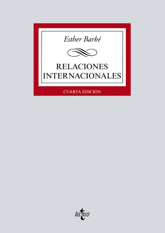 Relaciones internacionales, de Barbé, Esther | portada del libro
