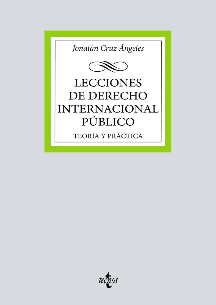 DERECHO INTERNACIONAL PúBLICO, de CRUZ, JONATAN | portada del libro