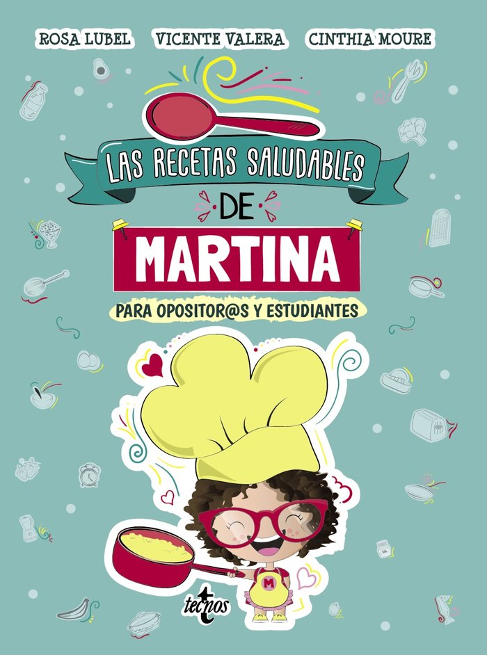 Las recetas saludables de Martina, de Valera, Vicente | portada del libro