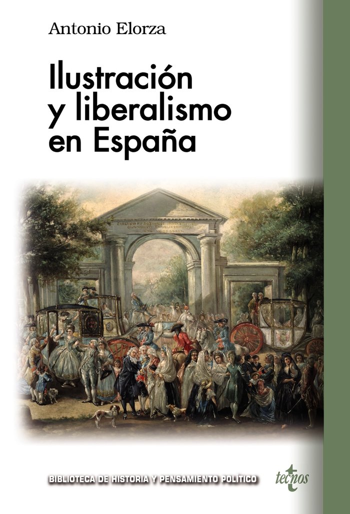 LIBERALISMO E ILUSTRACION EN ESPAÑA, de ELORZA DOMINGUEZ, ANTONIO | portada del libro
