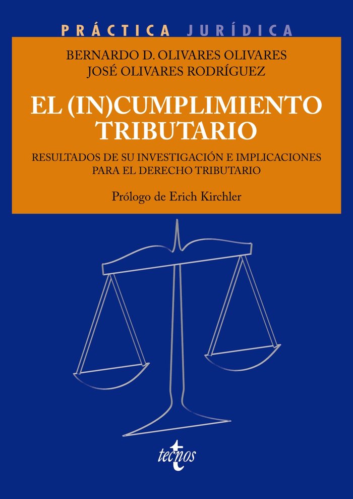 EL IN CUMPLIMIENTO TRIBUTARIO, de OLIVARES OLIVARES, BERNARDO DAVID | portada del libro