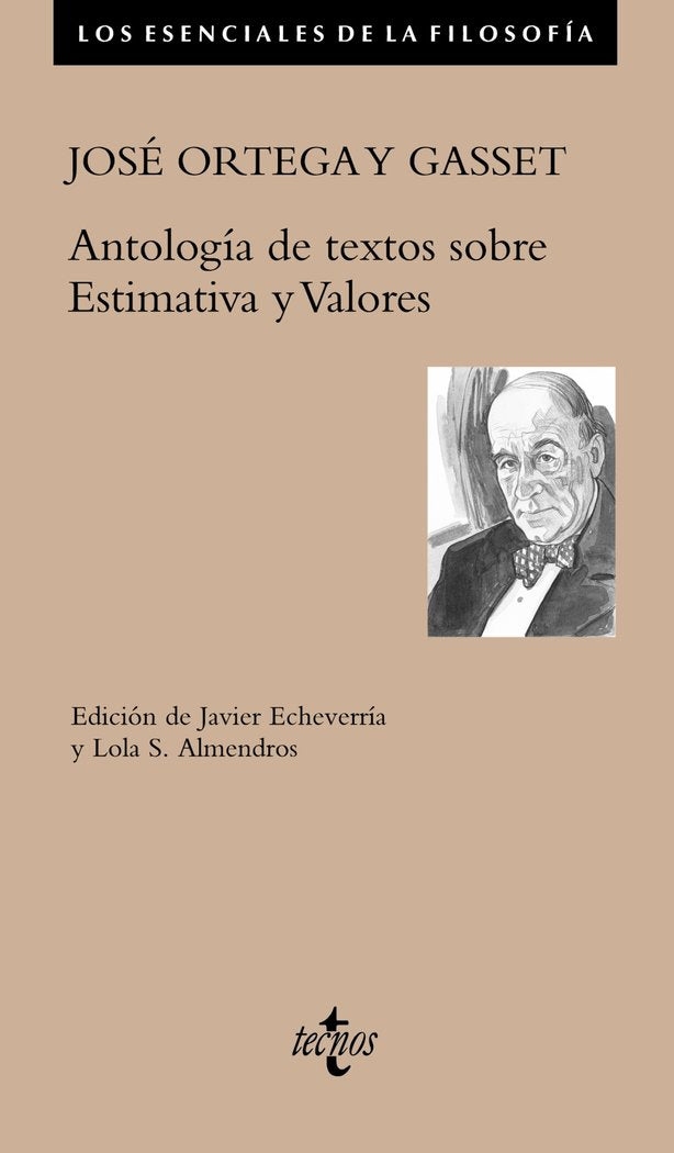 ESTIMATIVA Y VALORES, de ORTEGA Y GASSET, JOSE | portada del libro