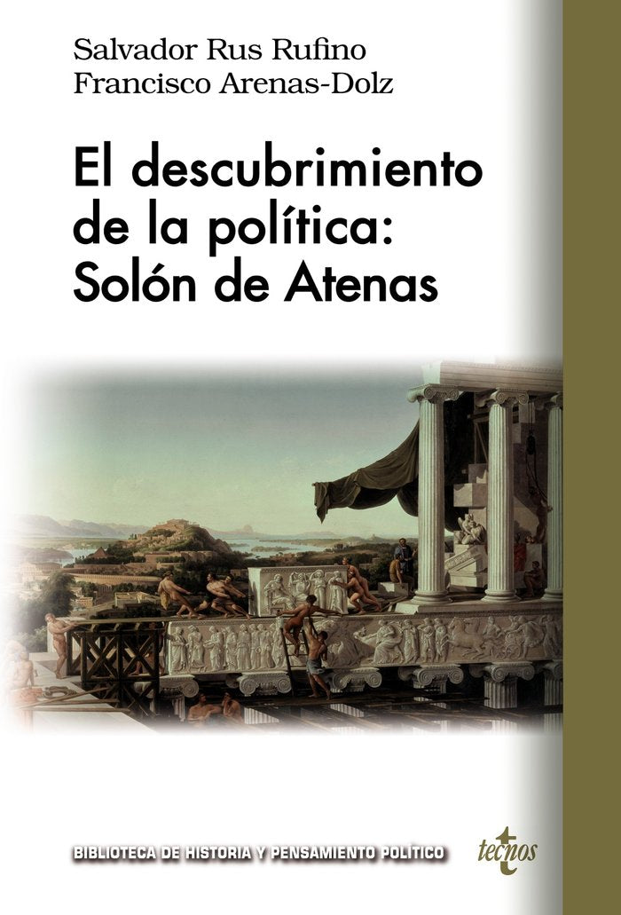 EL DESCUBRIMIENTO DE LA POLITICA SOLON DE ATENAS, de RUS RUFINO, SALVADOR | portada del libro