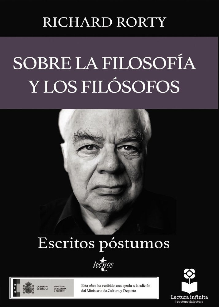 SOBRE LA FILOSOFIA Y LOS FILOSOFOS, de RORTY, RICHARD | portada del libro