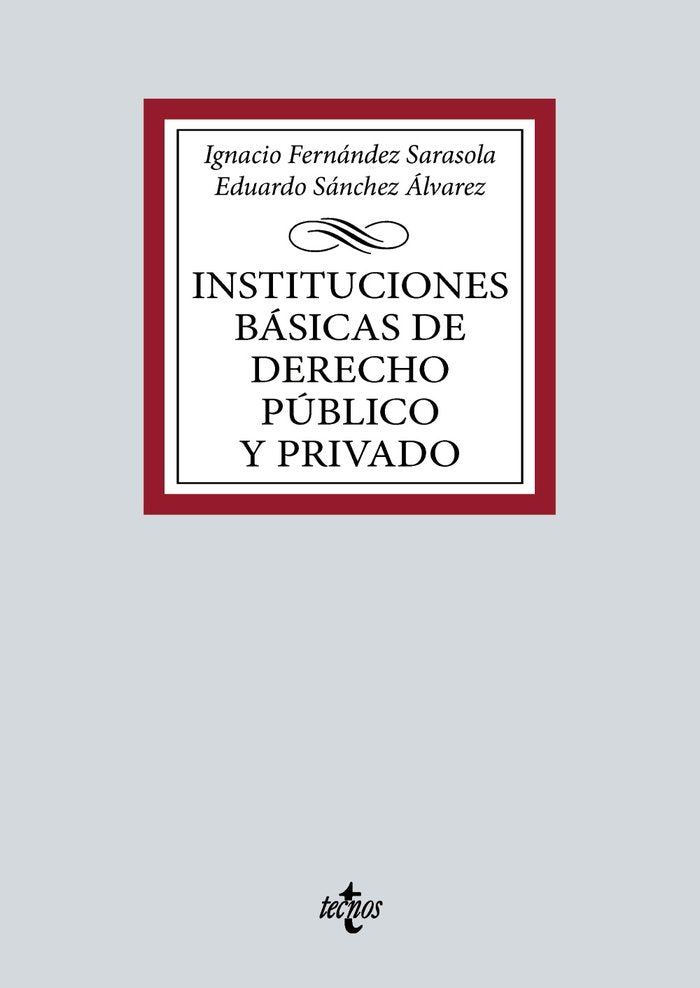 INSTITUCIONES BASICAS DE DERECHO PUBLICO Y PRIVADO, de FERNANDEZ SARASOLA, IGNACIO | portada del libro