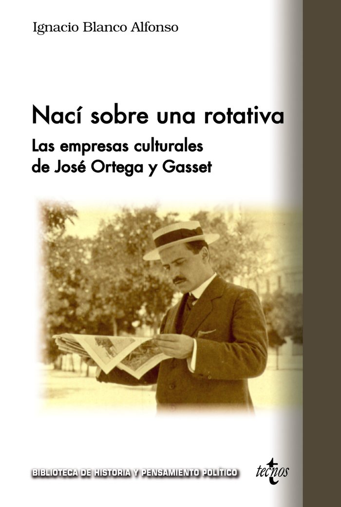 NACI SOBRE UNA ROTATIVA, de BLANCO ALFONSO, IGNACIO | portada del libro