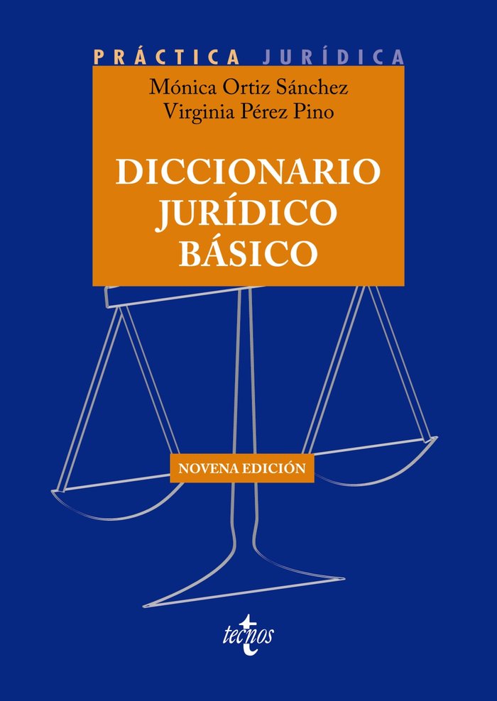 DICCIONARIO JURIDICO BASICO, de ORTIZ SANCHEZ, MONICA | portada del libro