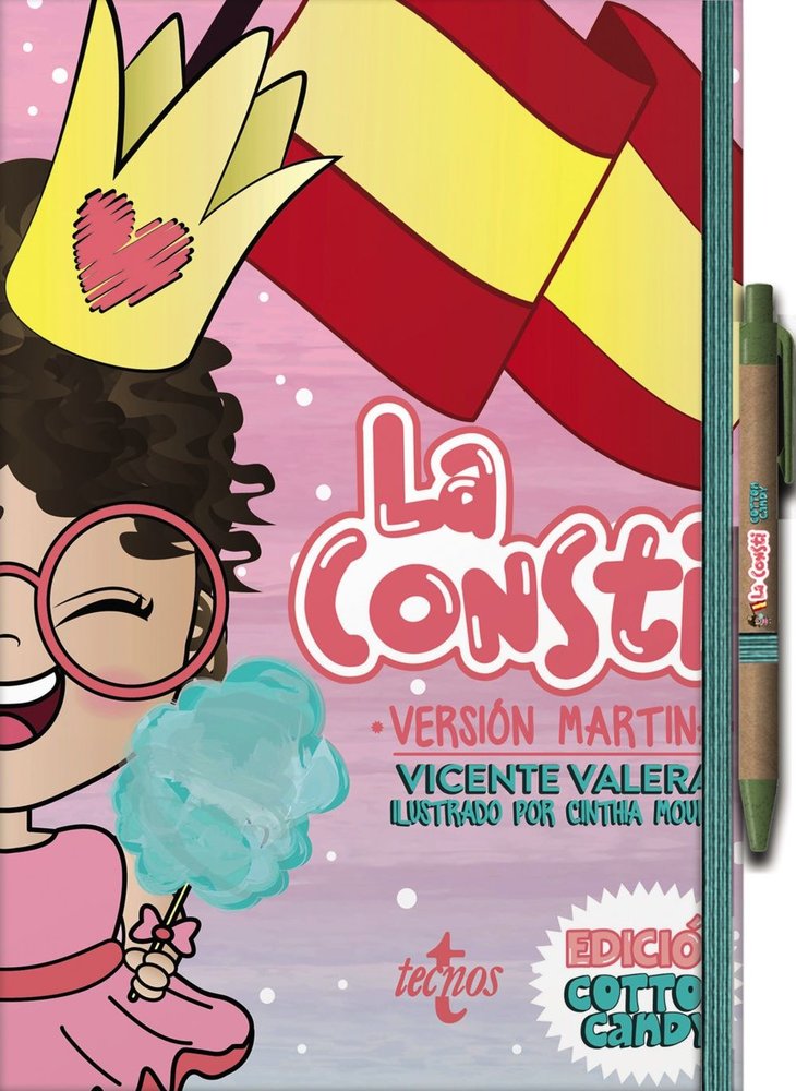 LA CONSTI VERSION MARTINA EDICION COTTON CANDY, de VALERA, VICENTE | portada del libro