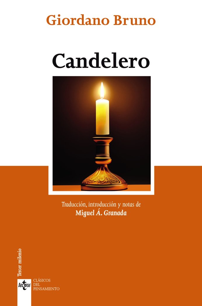 CANDELERO, de BRUNO, GIORDANO | portada del libro