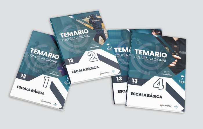 TEMARIO DE OPOSICION POLICIA NACIONAL 4 VOLUMENES 11ª ED | portada del libro