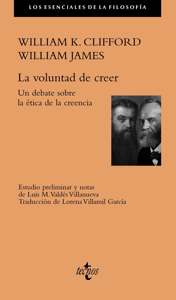 LA VOLUNTAD DE CREER, de CLIFFORD, WILLIAM K. | portada del libro