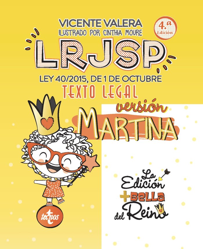LRJSP VERSION MARTINA, de VALERA, VICENTE | portada del libro