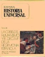 La crisis del humanismo y el declive de la hegemonía española, de Vázquez de Prada, Valentín | portada del libro