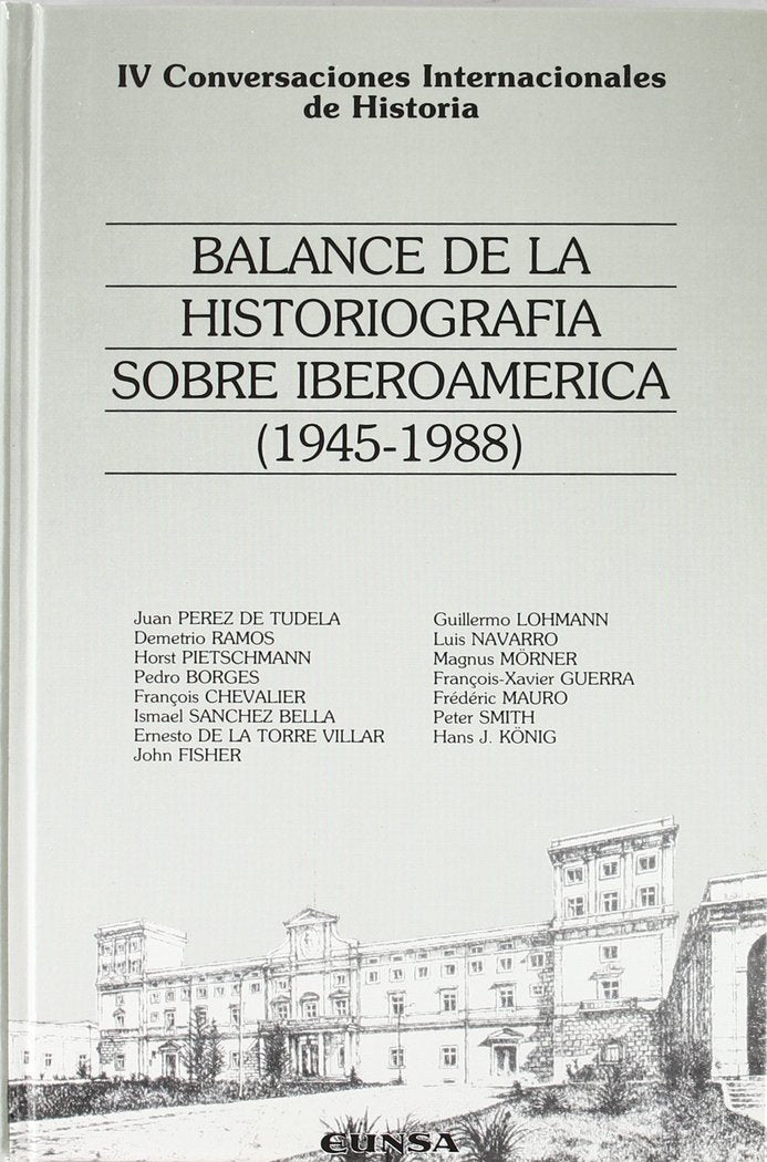 Balance de la historiografía sobre Iberoamérica, de Vázquez de Prada Vallejo, Valentín | portada del libro