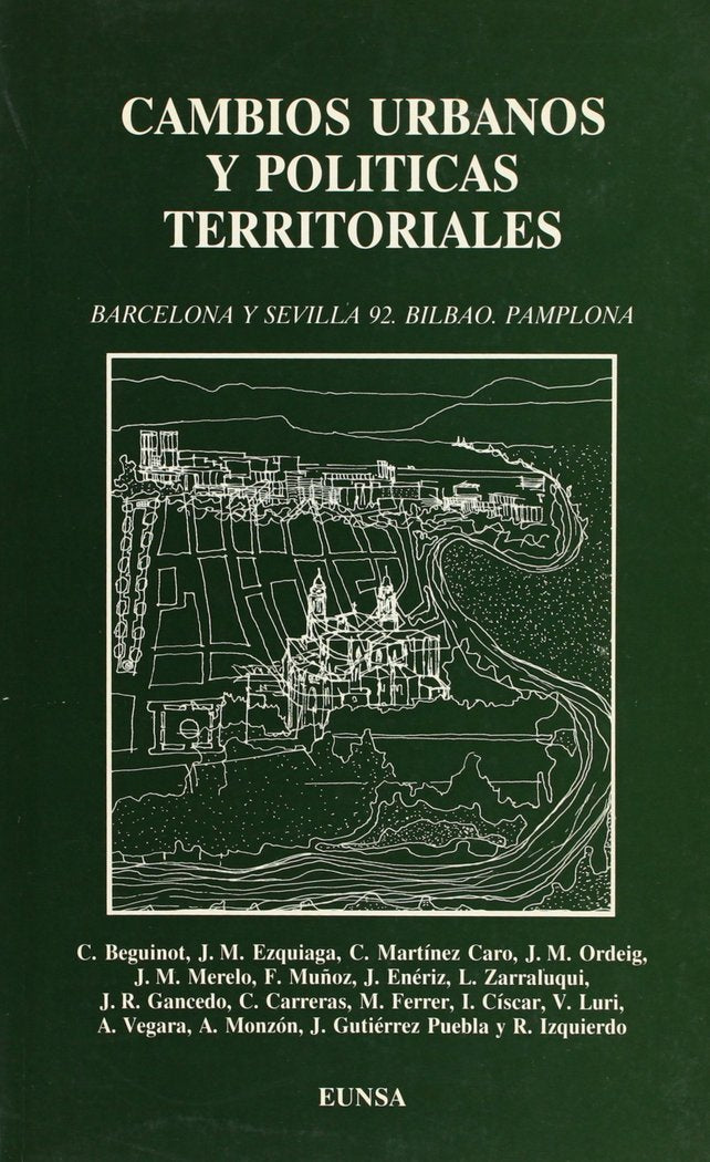Cambios urbanos y políticas territoriales, de Ferrer | portada del libro