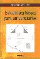 Estadística básica para universitarios, de Viles Diez | portada del libro