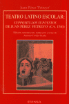 Teatro latino escolar: suppositi-los supuestos, de Pérez | portada del libro