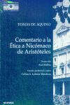 Comentario a la ética a Nicómaco de Aristóteles, de Tomás de Aquino | portada del libro