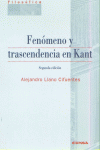 Fenómeno y trascendencia en Kant, de Llano | portada del libro