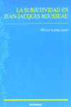La subjetividad en Jean-Jacques Rouseau, de Lerma Jasso | portada del libro