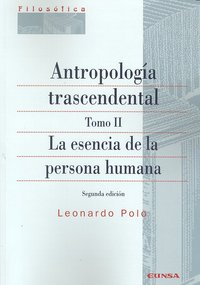 La esencia de la persona humana, de Polo | portada del libro