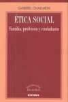 Ética social, de Chalmeta Olaso | portada del libro