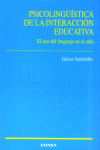 Psicologüística de la interacción educativa, de Santibáñez Cerda | portada del libro