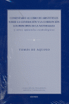Comentario al libro de Aristóteles sobre la generación y la corrupción, de Tomás de Aquino | portada del libro