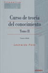 Curso de teoría del conocimiento, de Polo | portada del libro