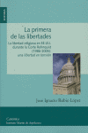 La primera de las libertades, de Rubio López | portada del libro