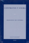 Contratos y usura, de Vitoria | portada del libro