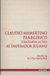 Claudio Mamertino panegírico (gratiarvn actio) al emperador Juliano, de GARCIA RUIZ,Mª PILAR | portada del libro