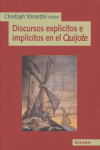 Discursos explícitos e implícitos en El Quijote, de STROSETZKI | portada del libro