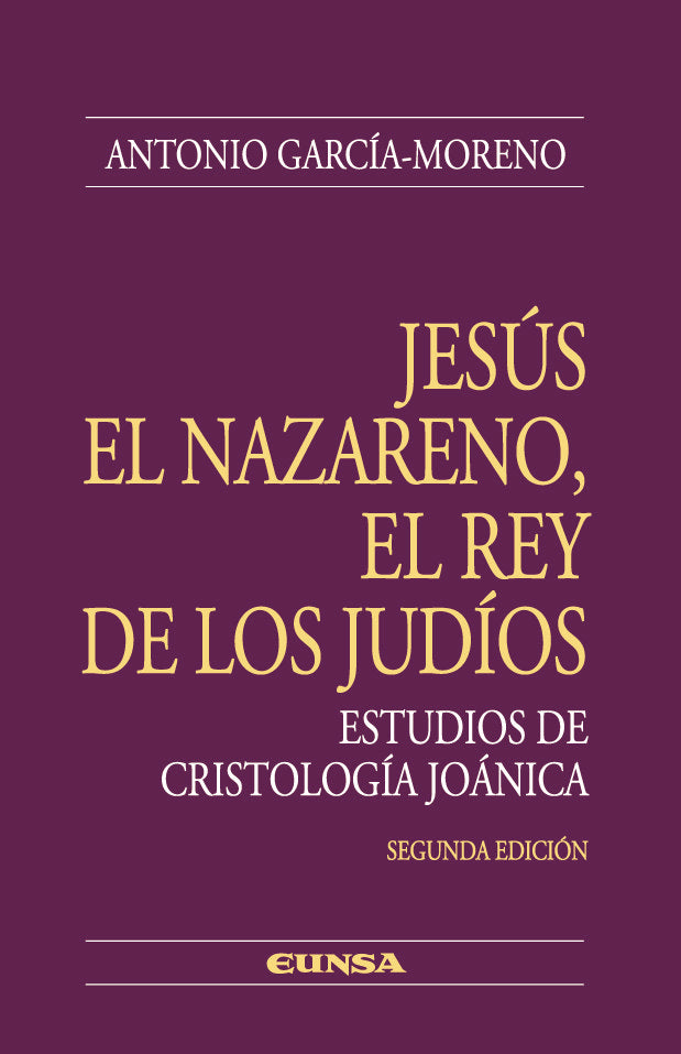 Jesús el nazareno, de García Moreno, Antonio | portada del libro