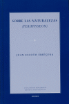 Sobre las naturalezas, de Erigena | portada del libro