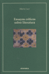 Ensayos críticos sobre literatura, de Luzi | portada del libro
